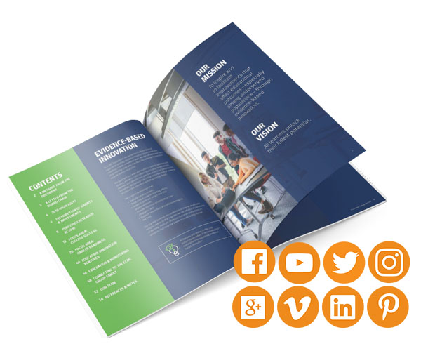 share annual report to social